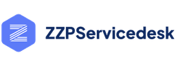 Logo ZZP Servicedesk, media en uitgevers, klant van Timmermans Media