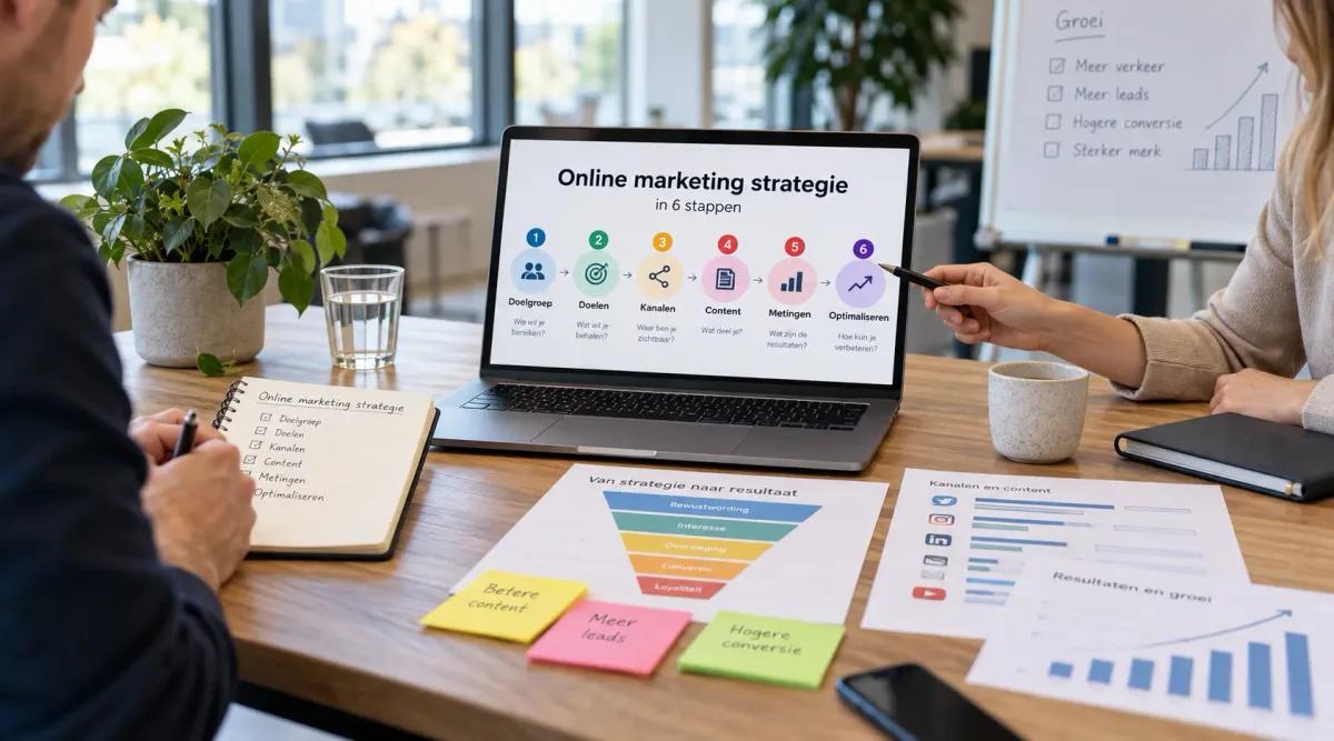 Marketingstrategie uitwerken