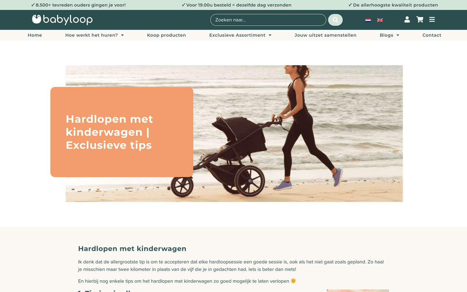 Babyloop abonnementssysteem