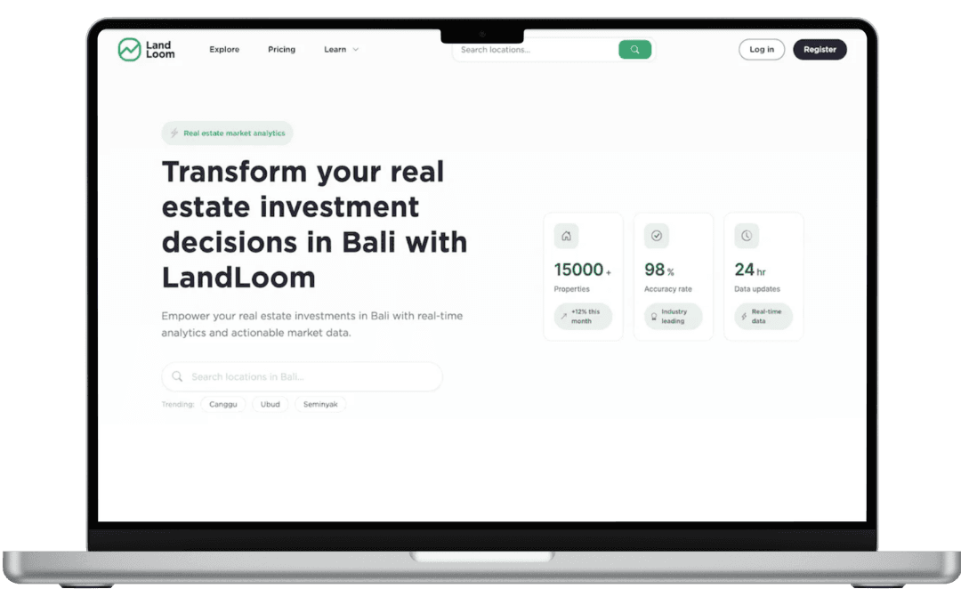 Landloom vastgoed data-analyse platform