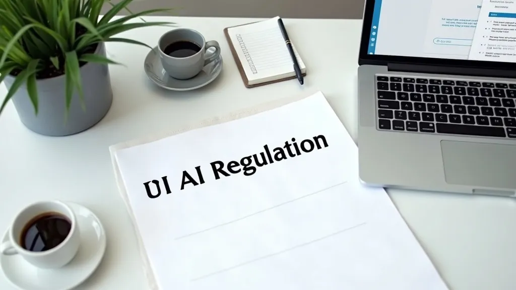 Checklist en documenten over AI-geletterdheid en de AI-verordening op een bureau