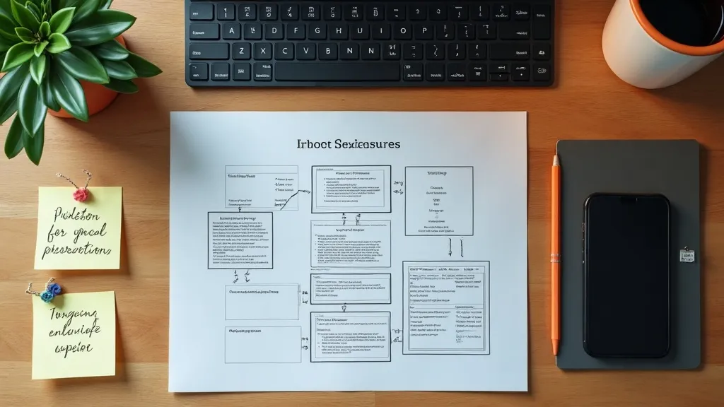 Overzicht van een 6-stappen AI-contentworkflow voor het schrijven van SEO-teksten met AI voor MKB