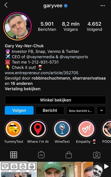 Instagram meer volgers
