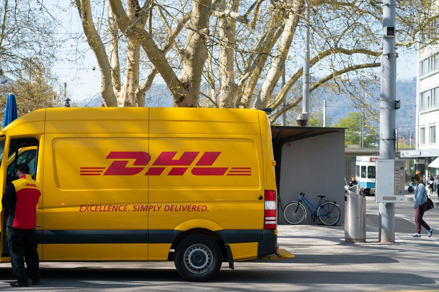 dhl bezorger