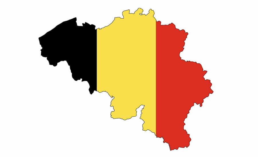kaart belgië 
