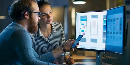 Usability testing van een website en mobiele app