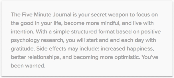 Voordelen boven functies in productomschrijving