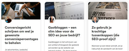 Uitgelichte afbeelding WordPress blogs
