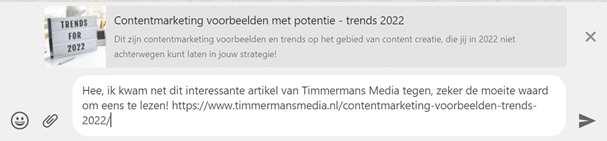 WordPress uitgelichte afbeelding voorbeeld