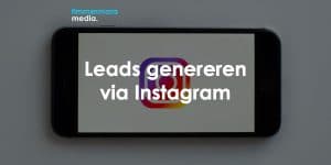 leads genereren via instagram