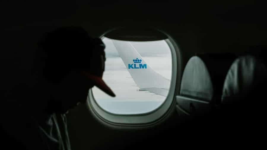KLM logo bedrijf